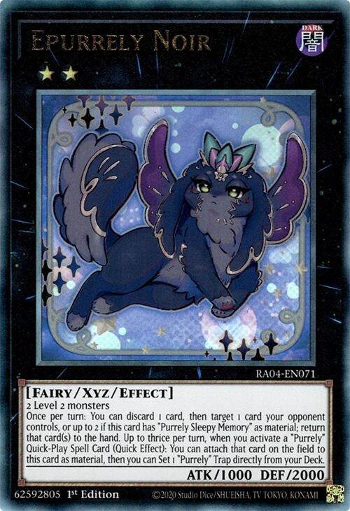 Image for Epurrely Noir (PUR) (Quarter Century Stampede) (RA04-EN071) - YuGiOh