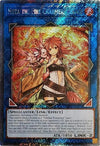 Image for Hiita the Fire Charmer, Ablaze (Platinum Secret Rare) (Quarter Century Stampede) (RA04-EN074) - YuGiOh