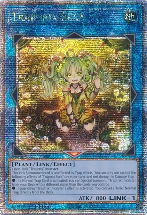 Image for Traptrix Sera (Quarter Century Secret Rare) (Quarter Century Stampede) (RA04-EN075) - YuGiOh