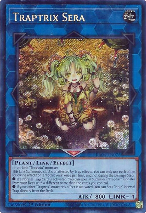 Image for Traptrix Sera (Secret Rare) (Quarter Century Stampede) (RA04-EN075) - YuGiOh