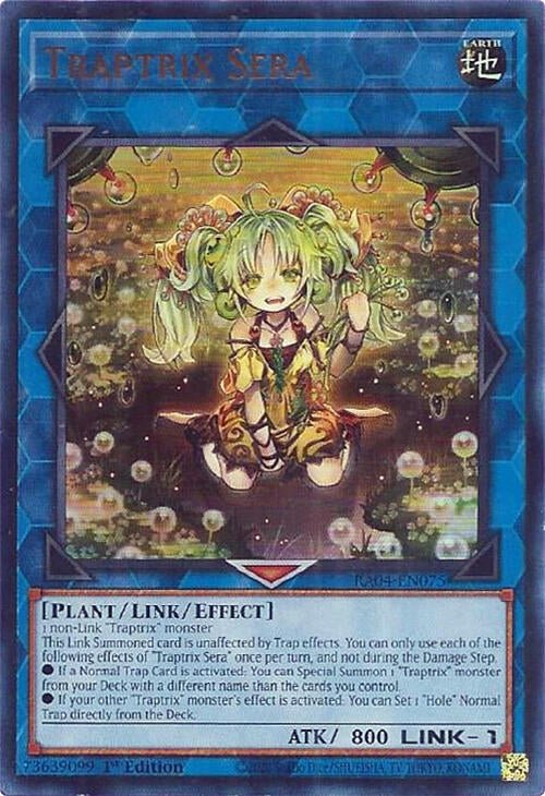 Image for Traptrix Sera (UR) (Quarter Century Stampede) (RA04-EN075) - YuGiOh
