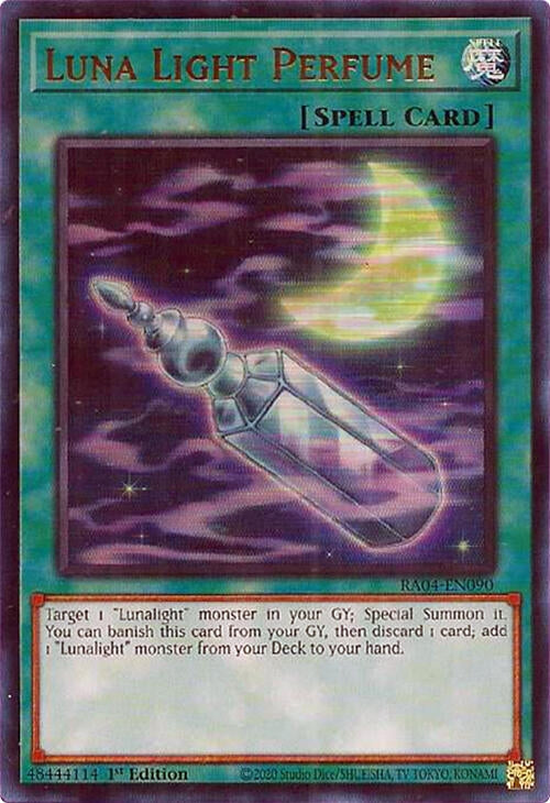 Image for Luna Light Perfume (UR) (Quarter Century Stampede) (RA04-EN090) - YuGiOh