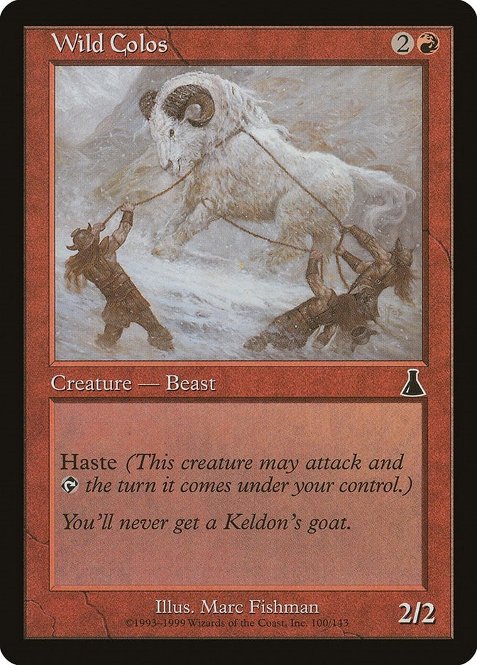 Image for Wild Colos (Urza's Destiny) (100) - Magic: The Gathering