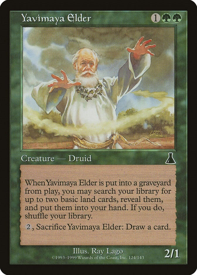 Image for Yavimaya Elder (Urza's Destiny) (124) - Magic: The Gathering