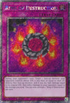 Image for Ring of Destruction (Platinum Secret Rare) (Quarter Century Stampede) (RA04-EN119) - YuGiOh