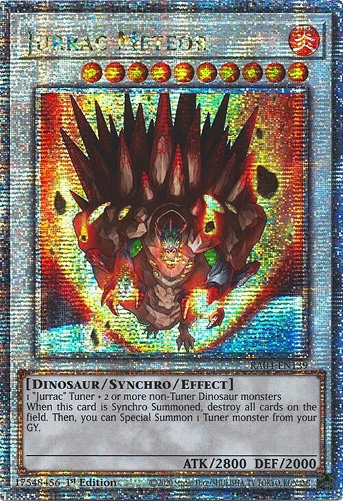 Image for Jurrac Meteor (Quarter Century Secret Rare) (Quarter Century Stampede) (RA04-EN139) - YuGiOh