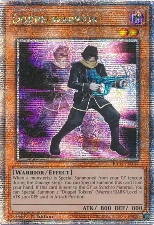 Image for Doppelwarrior (Quarter Century Secret Rare) (Quarter Century Stampede) (RA04-EN147) - YuGiOh