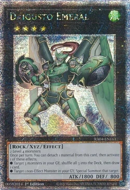 Image for Daigusto Emeral (Quarter Century Secret Rare) (Quarter Century Stampede) (RA04-EN163) - YuGiOh