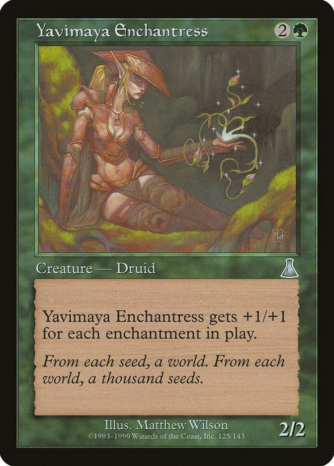 Image for Yavimaya Enchantress (Urza's Destiny) (125) - Magic: The Gathering