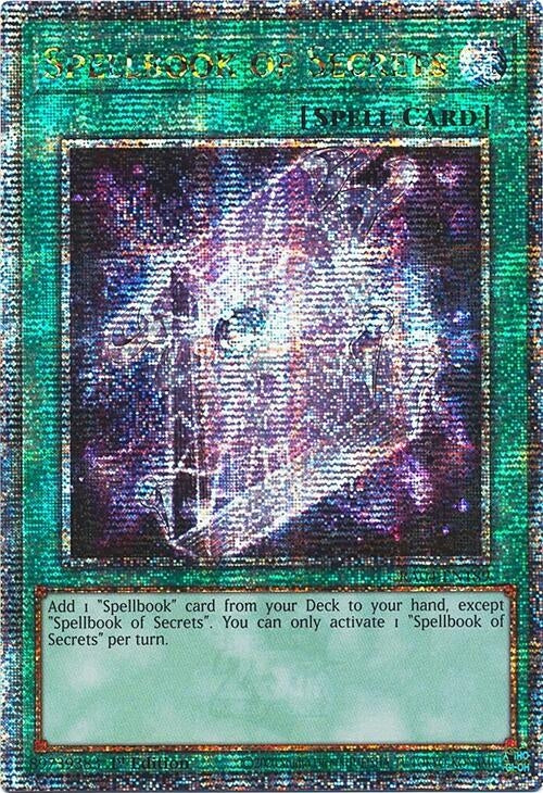 Image for Spellbook of Secrets (Quarter Century Secret Rare) (Quarter Century Stampede) (RA04-EN189) - YuGiOh