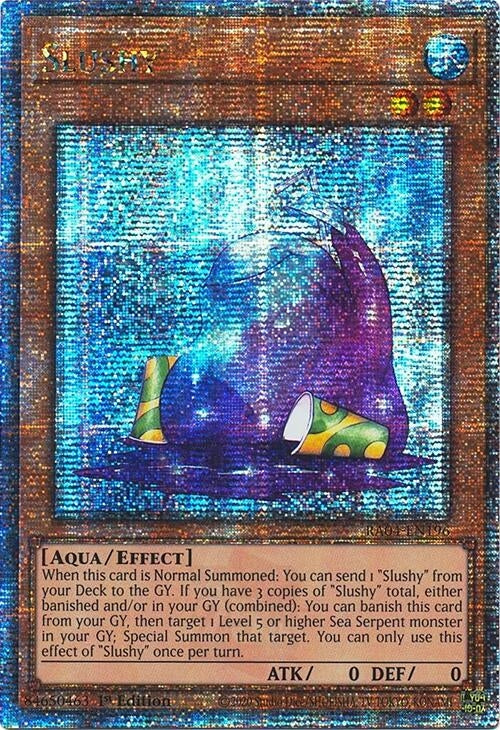 Image for Slushy (Quarter Century Secret Rare) (Quarter Century Stampede) (RA04-EN196) - YuGiOh