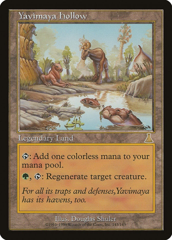 Image for Yavimaya Hollow (Urza's Destiny) (143) - Magic: The Gathering