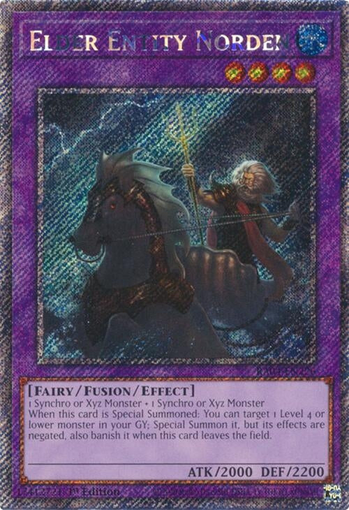 Image for Elder Entity Norden (Platinum Secret Rare) (Quarter Century Stampede) (RA04-EN226) - YuGiOh