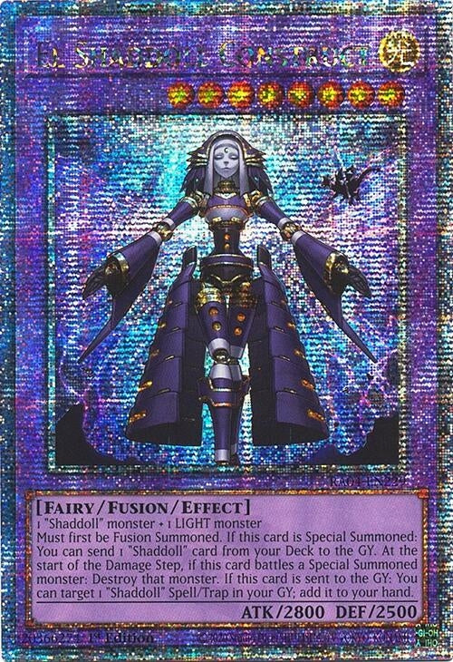 Image for El Shaddoll Construct (Quarter Century Secret Rare) (Quarter Century Stampede) (RA04-EN229) - YuGiOh