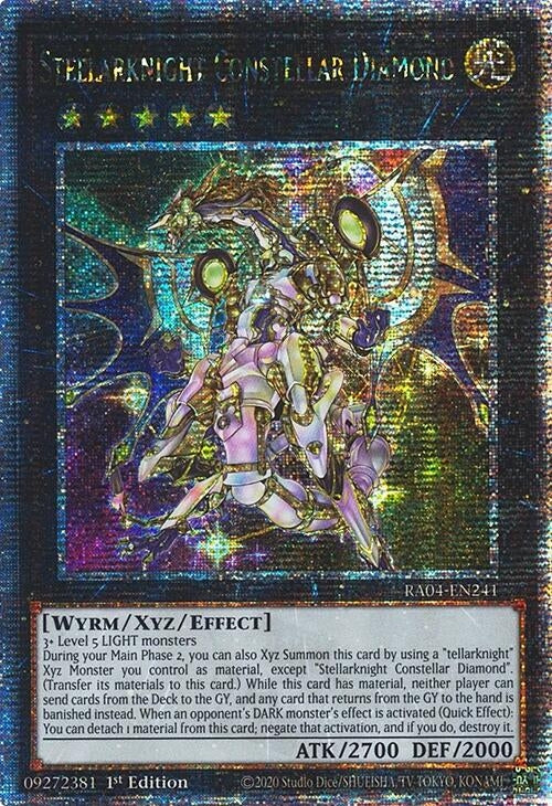 Image for Stellarknight Constellar Diamond (Quarter Century Secret Rare) (Quarter Century Stampede) (RA04-EN241) - YuGiOh