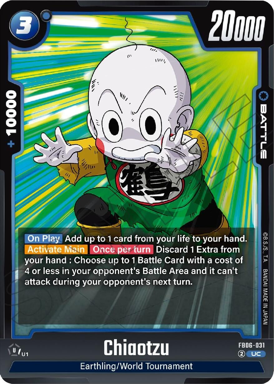 Image for Chiaotzu (Rivals Clash) (FB06-031) - Dragon Ball Super: Fusion World