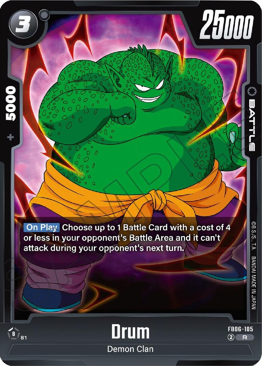 Image for Drum - FB06-105 (Rivals Clash) (FB06-105) - Dragon Ball Super: Fusion World