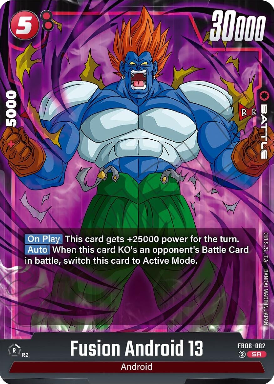 Image for Fusion Android 13 - FB06-002 (Rivals Clash) (FB06-002) - Dragon Ball Super: Fusion World