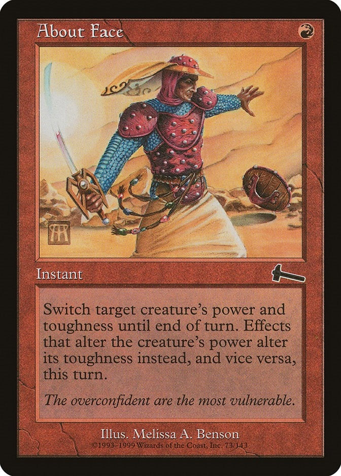 Image for About Face (Urza's Legacy) (73) - Magic: The Gathering