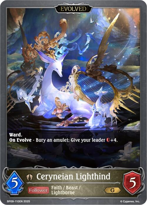 Image for Ceryneian Lighthind // Ceryneian Darkhind (BP09: Duet of Dawn and Dusk) (BP09-110EN) - Shadowverse: Evolve