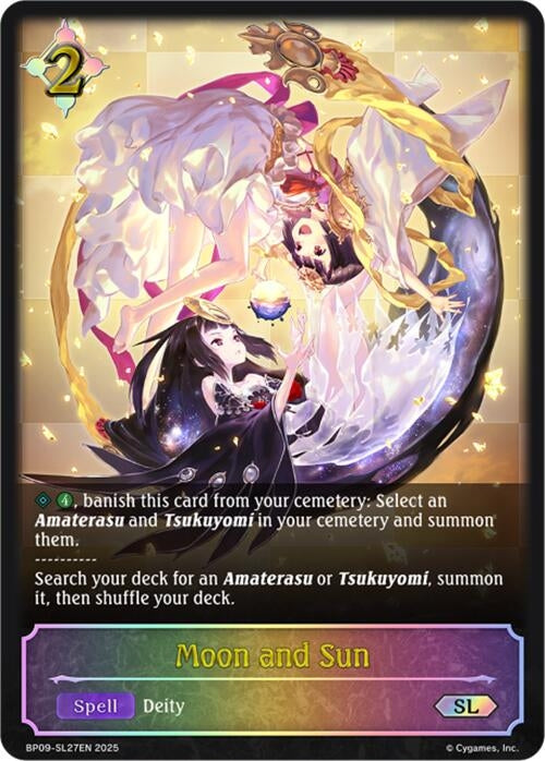 Image for Moon and Sun (SL) (BP09: Duet of Dawn and Dusk) (BP09-SL27EN) - Shadowverse: Evolve