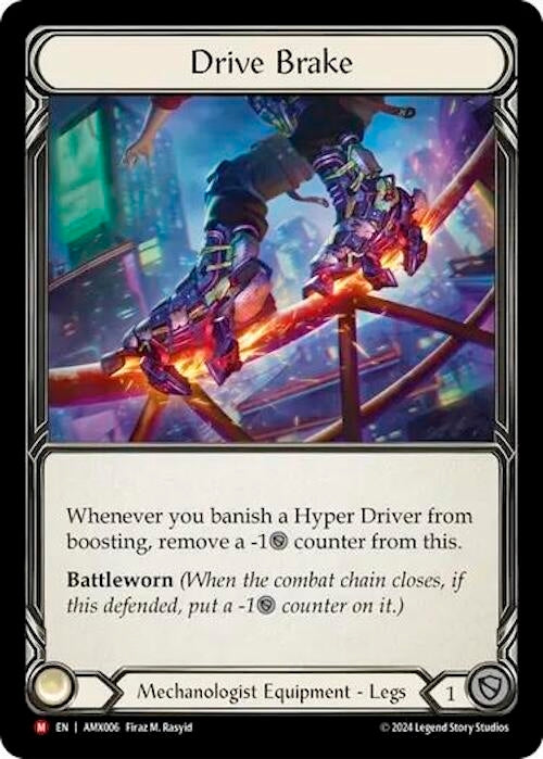 Image for Drive Brake (Armory Deck: Maxx Nitro) (AMX006) - Flesh and Blood TCG