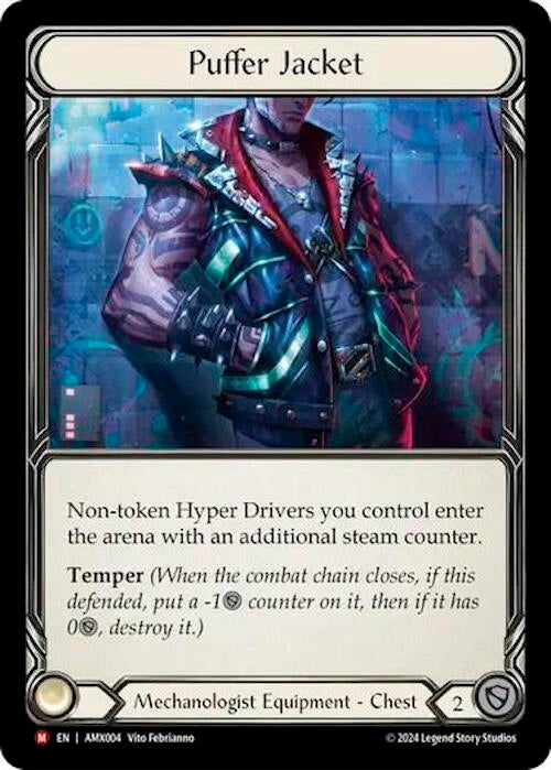 Image for Puffer Jacket (Armory Deck: Maxx Nitro) (AMX004) - Flesh and Blood TCG