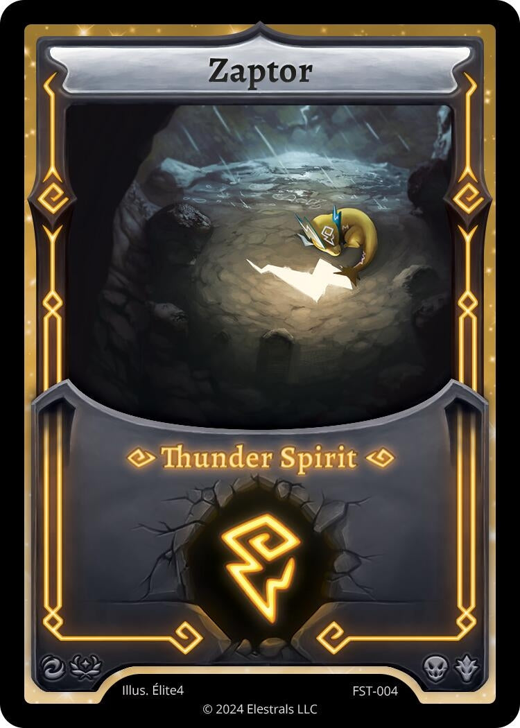 Image for Zaptor (Divine Champions: Firestorm) (FST-004) - Elestrals