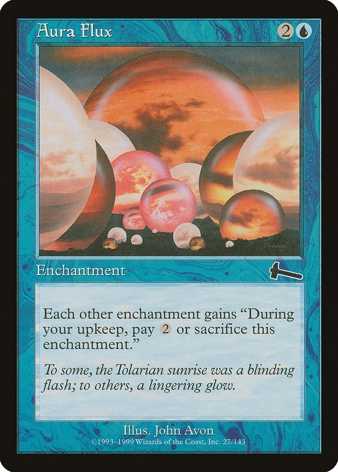 Image for Aura Flux (Urza's Legacy) (27) - Magic: The Gathering