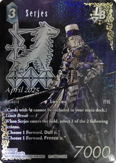 Image for Serjes LB (PR-185/22-115R) (FF: Promo Cards) (PR-185/22-115R) - Final Fantasy TCG