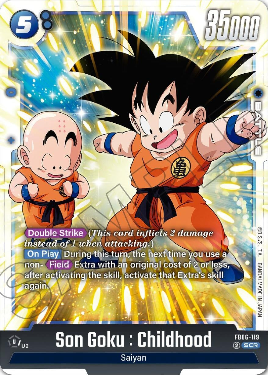 Image for Son Goku : Childhood - FB06-119 (Rivals Clash) (FB06-119) - Dragon Ball Super: Fusion World