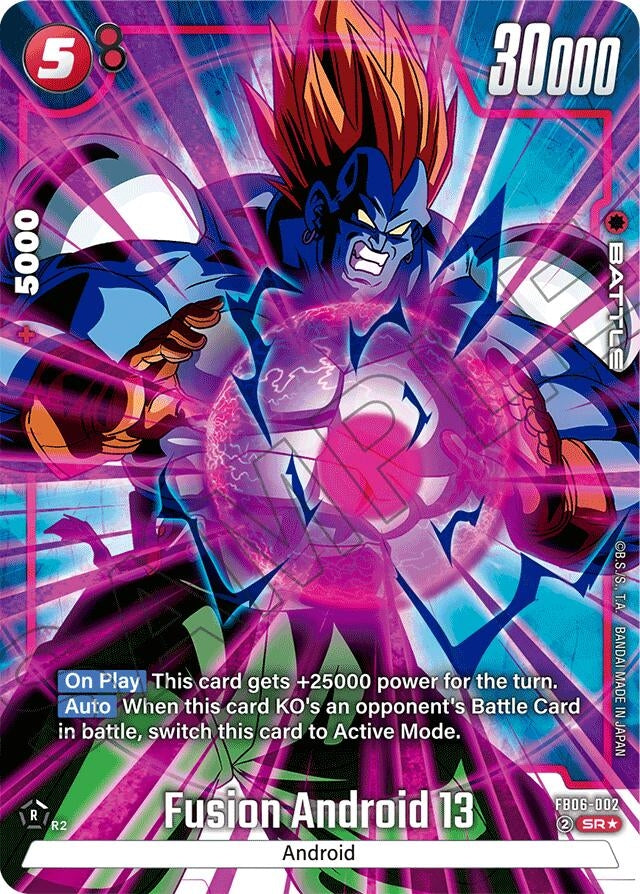 Image for Fusion Android 13 - FB06-002 (Alternate Art) (Rivals Clash) (FB06-002) - Dragon Ball Super: Fusion World