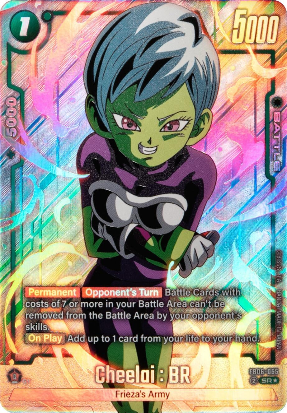 Image for Cheelai : BR - FB06-055 (Alternate Art) (Rivals Clash) (FB06-055) - Dragon Ball Super: Fusion World