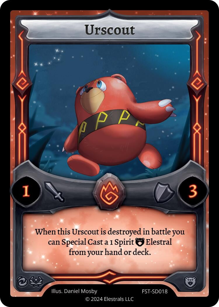 Image for Urscout (Divine Champions: Firestorm Starter Decks) (FST-SD018) - Elestrals
