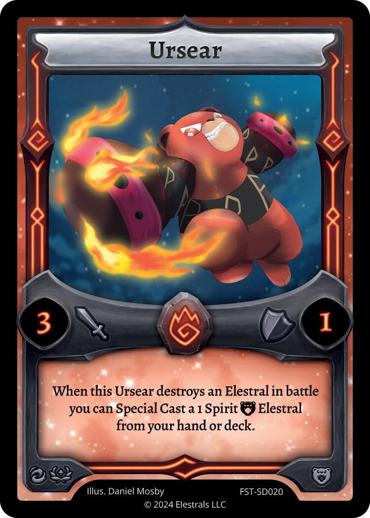 Image for Ursear (Divine Champions: Firestorm Starter Decks) (FST-SD020) - Elestrals