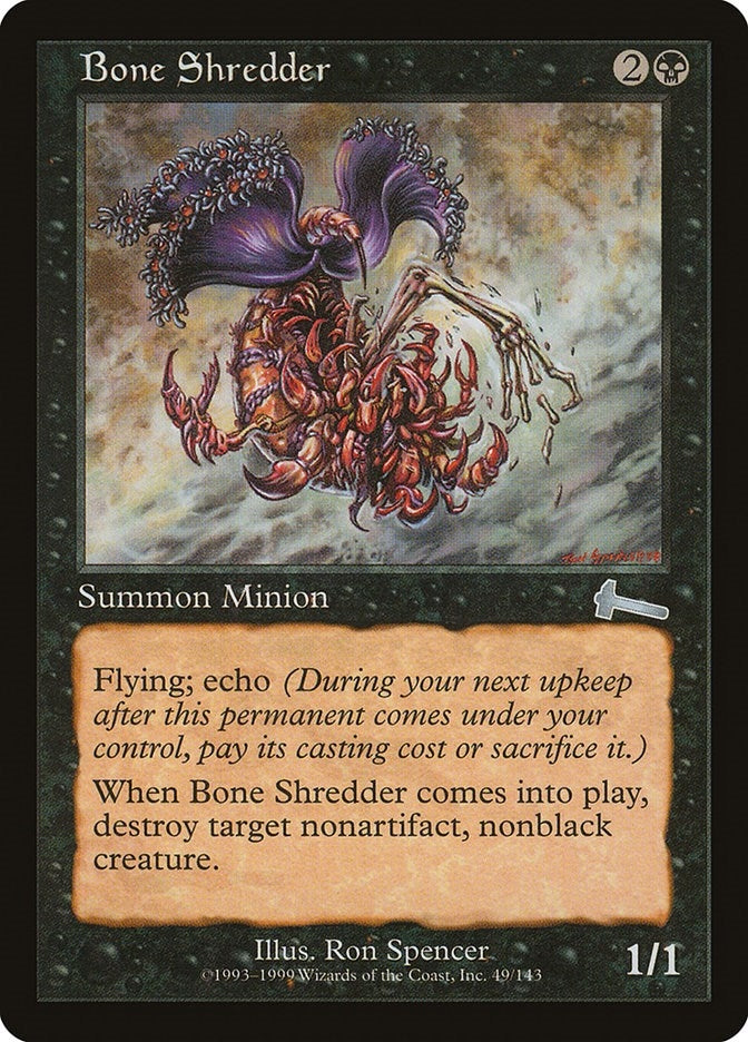 Image for Bone Shredder (Urza's Legacy) (49) - Magic: The Gathering