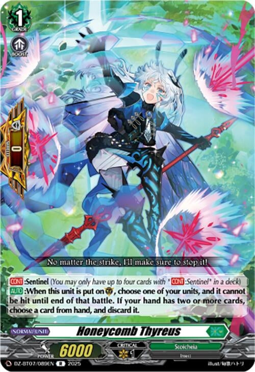 Image for Honeycomb Thyreus (DZ-BT07: Moon Fangs & Cerulean Blaze) (DZ-BT07/089EN) - Cardfight Vanguard