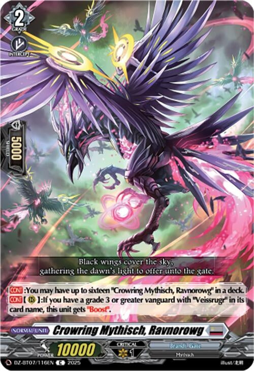 Image for Crowring Mythisch, Ravnorowg (DZ-BT07: Moon Fangs & Cerulean Blaze) (DZ-BT07/116EN) - Cardfight Vanguard