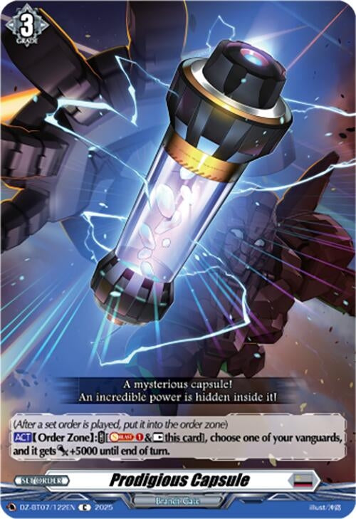 Image for Prodigious Capsule (DZ-BT07: Moon Fangs & Cerulean Blaze) (DZ-BT07/122EN) - Cardfight Vanguard