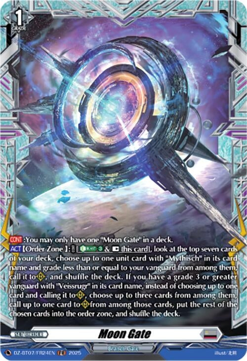 Image for Moon Gate (FR) (DZ-BT07: Moon Fangs & Cerulean Blaze) (DZ-BT07/FR24EN) - Cardfight Vanguard