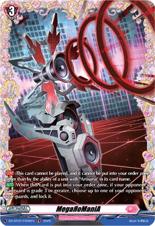 Image for MegaRoManiA (FR) (DZ-BT07: Moon Fangs & Cerulean Blaze) (DZ-BT07/FR49EN) - Cardfight Vanguard