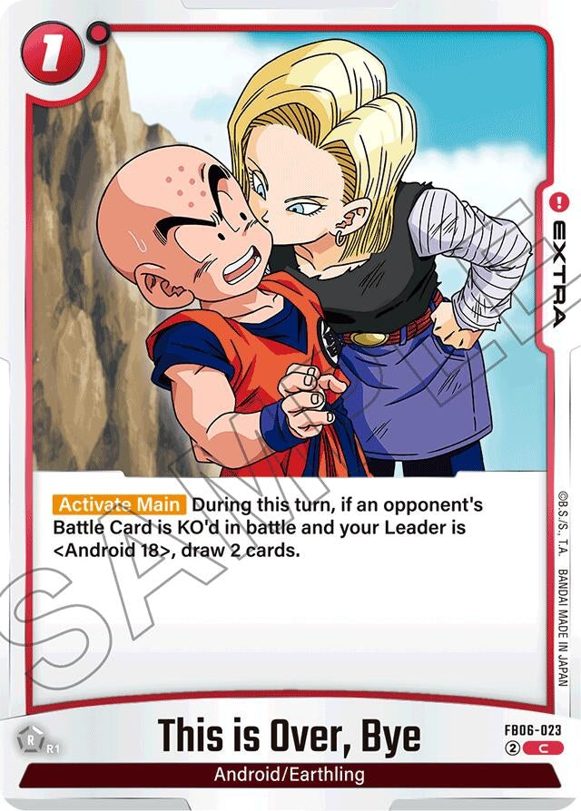 Image for This is Over, Bye (Rivals Clash) (FB06-023) - Dragon Ball Super: Fusion World