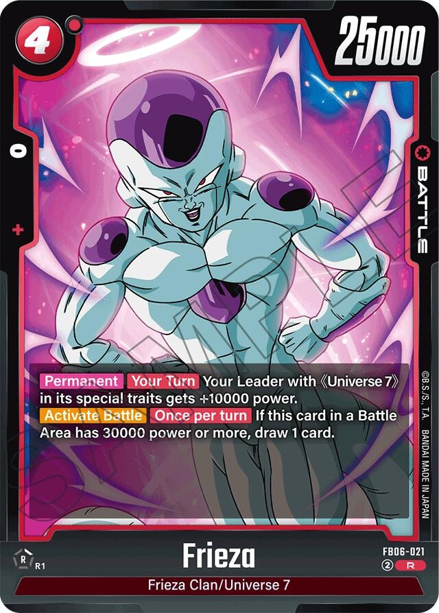 Image for Frieza (Rivals Clash) (FB06-021) - Dragon Ball Super: Fusion World