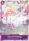 Image for Sanji & Pudding (Alternate Art) (Extra Booster: Anime 25th Collection) (EB02-035) - One Piece Card Game