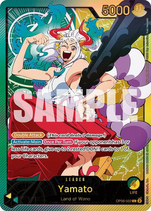 Image for Yamato (SPR) (Extra Booster: Anime 25th Collection) (OP06-022) - One Piece Card Game