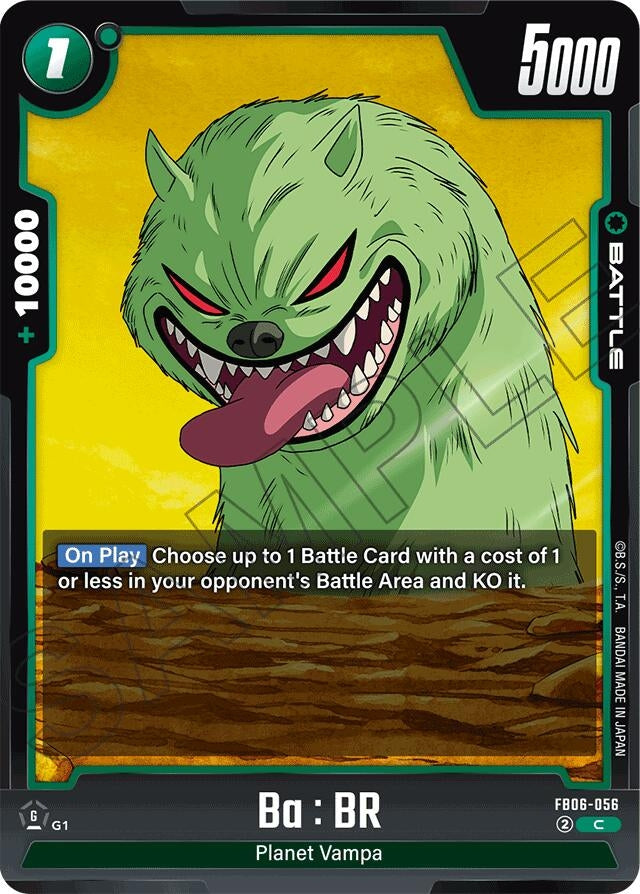 Image for Ba : BR (Rivals Clash) (FB06-056) - Dragon Ball Super: Fusion World