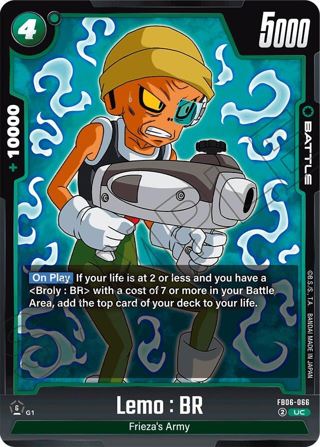 Image for Lemo : BR (Rivals Clash) (FB06-066) - Dragon Ball Super: Fusion World
