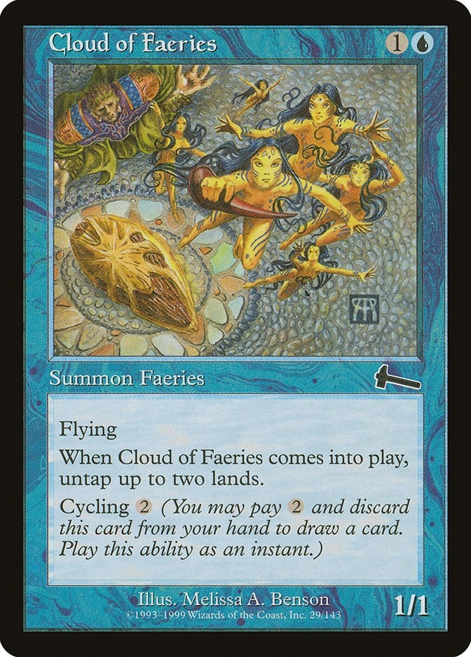 Image for Cloud of Faeries (Urza's Legacy) (29) - Magic: The Gathering
