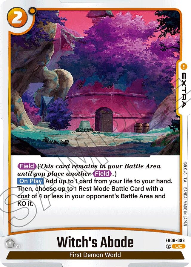 Image for Witch's Abode (Rivals Clash) (FB06-093) - Dragon Ball Super: Fusion World