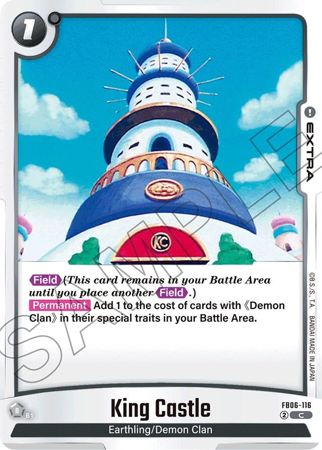 Image for King Castle (Rivals Clash) (FB06-116) - Dragon Ball Super: Fusion World